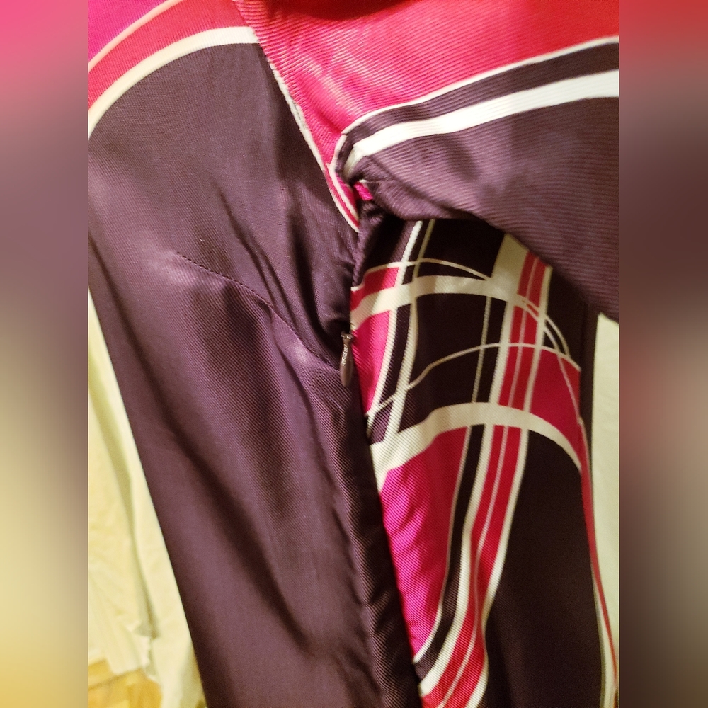 H&M Multicolored 60s Style Mod Shift Dress - image 8